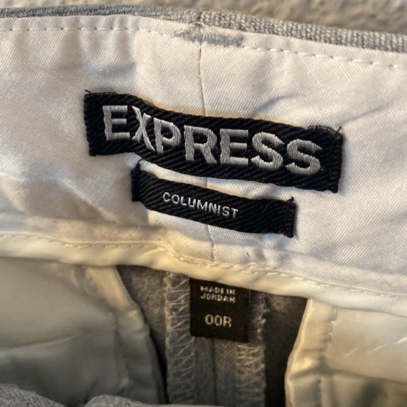 Express columnist dress pants size 00R - Picture 2 of 3